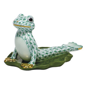 Yoga Frog in Cobra Pose